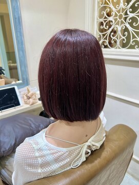 フレーム へアアンドトリートメント 天王寺北口店(FRAME) チェリーレッド