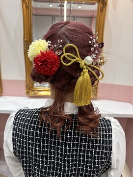 リー 梅田(Lee) 卒業式ヘアセット♪