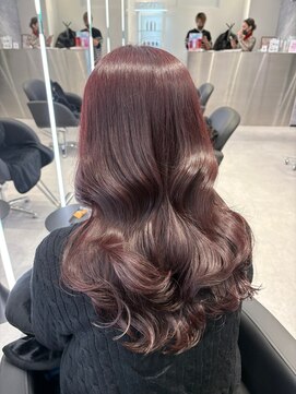 アルドーレフィエロ シンサイバシ(Ardore fiero shinsaibashi) ブリーチ無しでできるカシスレッド♪10代20代30代