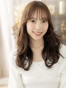 カバーヘア ブリス 志木南口駅前店(COVER HAIR bliss) モテ髪ニュアンスパーマ透明感シースルー前髪h3志木20代30代40代