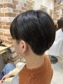 アッシュ 北千住店(Ash) なるべく自然な流れる縮毛矯正！ツヤも出てオイルで簡単セット!