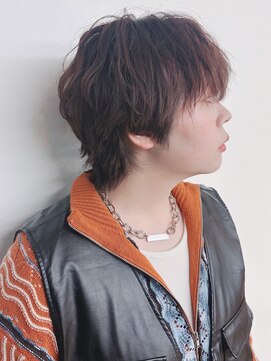 モリオフロムロンドン 松戸店(Morio from London) 【松戸　テラカド】丸みショートウルフ　ウルフショートくびれ