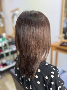 ルポ(repos) 清須市/縮毛矯正/白髪染め/カラー/酸性ストレート/白髪/40代