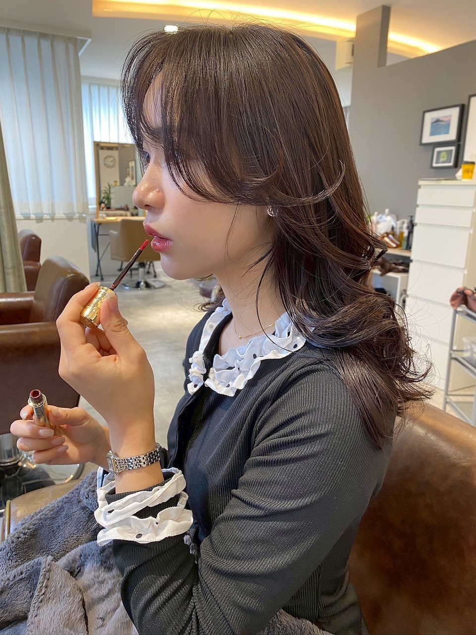 小顔前髪とレイヤーカットで可愛いも垢抜けも手に入れる