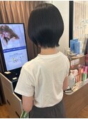 伸ばしかけ ショートウルフ ショートレイヤー