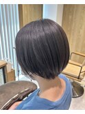 すっきり丸みショート