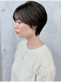 池袋ショートくびれショート黒髪ショートウルフショート前髪あり