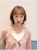くすみベージュ/ボブ/前髪/レイヤー/髪質改善/縮毛矯正/立川