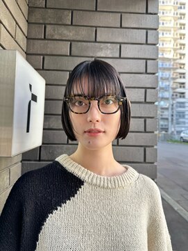 テンション(tension) コンパクトボブミニボブワンレンボブ札幌駅大通駅バスセンター駅