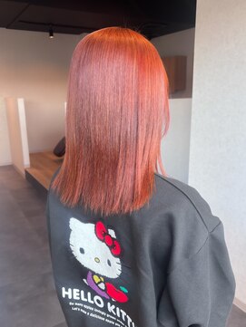 結び(musubi) ワンカラーでオレンジ◎