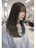 レイヤーストレートロング
