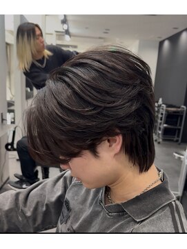 エン(EN) センターパートと相性◎ニュアンスパーマ