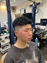 バーバー アミティ プール オム(BAR BER amity POUR HOMME) 王道フェードショート