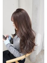 アリー 原宿 表参道(ALLY)&nbsp;ALLY稲木 髪質改善×ブリーチなしグレージュカラー