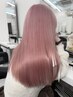 【晃哉指名限定】ケアブリーチダブルカラー+髪質改善トリートメント