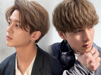 リア(riah)の写真/洗練されたメンズパーマ＆メンズカラーで魅力を最大限に！カジュアルサロン♪