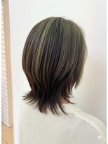 アッシュ 十日市場店(Ash)&nbsp;白髪ぼかしハイライト/ウルフ