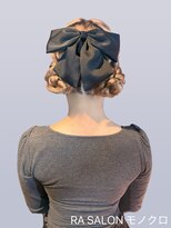 アールエーサロンモノクロ 秋葉原(RA SALON モノクロ)&nbsp;【推し活ヘアメ】編み込みツインお団子