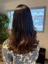 エイム ヘア リンク 長津田店(eim hair rink)&nbsp;ウェーブロング/ニュアンスカラー/グラデーションカラー/ツヤ髪