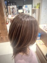 アースオーセンティック 大分下郡店(EARTH Authentic) 白髪ぼかしハイライト