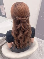 リシェル 原宿店(Ricel) ふわふわハーフアップ