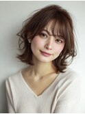 白髪ぼかし/脱白髪染め/グレージュ