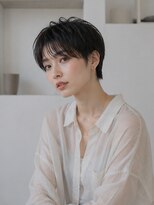 ドット ヘアー(dot.hair) 黒髪ショート/マッシュボブ/モードカジュアル