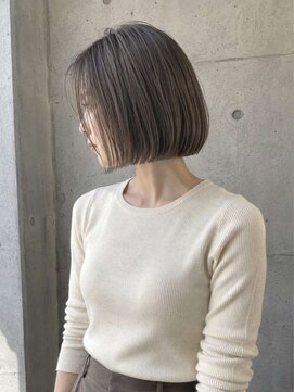 シェル 国分寺(shell) ワンホンレイヤー/ミルクティーブロンド/ダークブルー/国分寺