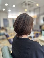 オークヘア 福間店(OAK hair calme)&nbsp;イノアカラー◎白髪は気になるけど、明るい色も楽しみたい方に。