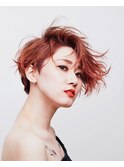 ワイルドショートボブ