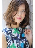 ナチュラルウエットボブ