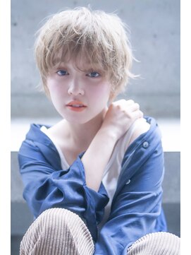 シエナ 渋谷(Siena) siena 透けベージュ×エアリーショート 渋谷