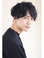 ブークル(boucle)&nbsp;黒髪パーマの爽やかショート