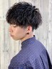 【メンズ限定】　メンズパーマ大人気高木☆　カット+パーマ+TR　　￥13860