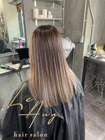 レアング(LeAng)&nbsp;#エアタッチバレイヤージュ　#スノウベージュ