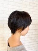 ヘルシースタイル/ハンサムショートショート/小顔/前髪/ボブ