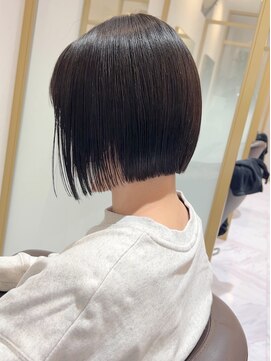 アルカディア(Arcadia) #ミニボブ#ツヤツヤカラー#チョコブラウン