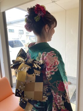 美容室 アミューズ(amuse) ヘアーアレンジand着付