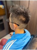 大人カッコいい30代40代50代以上アップバンクショート