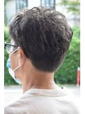 刈上げパーマ■理容室/バーバー/メンズ/ヘッドスパ/シェービング