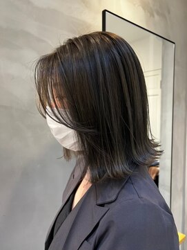 ジーナ 本八幡(Zina) 大人かわいい20代30代40代小顔ショコラベージュ　Zina本八幡