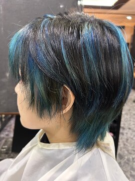 ヘアーブティック アート21ハーツ店 ブルーアッシュ
