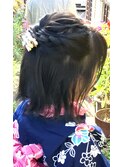 切りっぱなしボブ＋フローディアシステムTr＋簡単アレンジ
