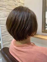 ヘアー プレイス ガーデン(Hair Place GARDEN) 丸みショートボブ