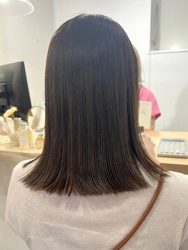 ミルヘアデザイン(mil hair design) ミルクティーベージュダブルカラーインナーカラーケアブリーチ