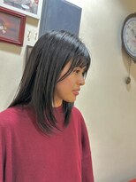 ヘアアンドスペース ベロン(hair&space velon) ミディアムレイヤー