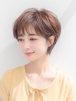 ノア(no_a)&nbsp;大人可愛い×ショートカット×ひし形ショートボブ　20代30代40代