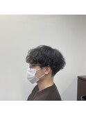 スパイラルパーマ☆メンズカット×刈り上げが人気♪30代40代50代