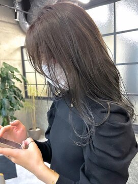 チル(chill) シアーグレージュ／ベージュ／ブリーチなしダブルカラー