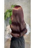 ブリーチなしダブルカラーピンクラベンダー
